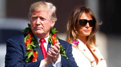 trump hawaii visit, donald trump hawaii, trump asia trip, trump in hawaii, hawaii donald trump, indian express, world news, latest news