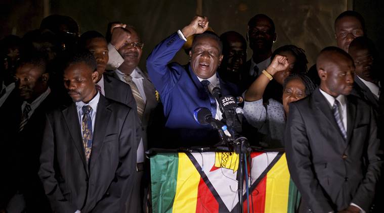 Mnangagwa to be sworn in as Zimbabwe's president