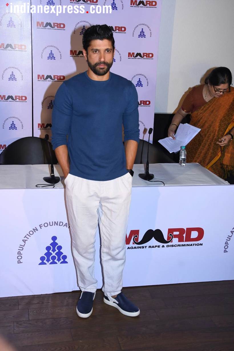 Farhan Akhtar, MARD, Farhan Akhtar MARD, Farhan Akhtar sexual harassment in film industry, sexual harassment, sexual harassment in Bollywood