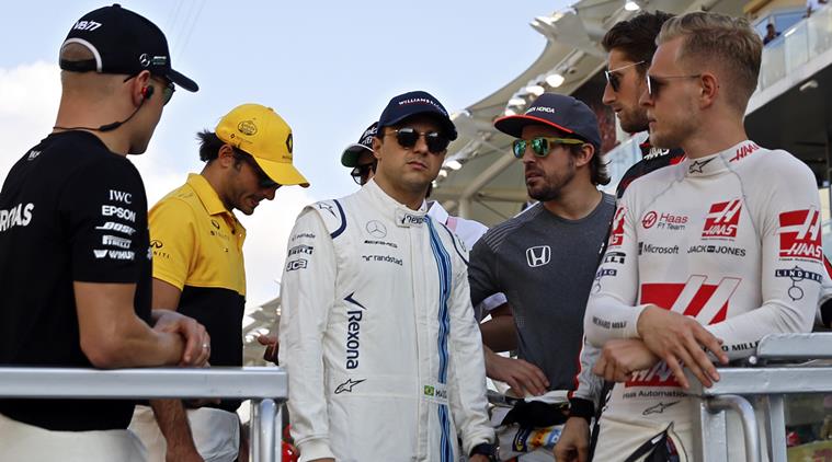 Felipe Massa at Abu Dhabi