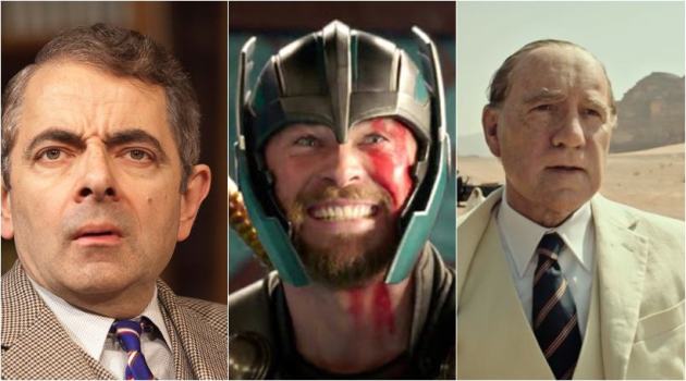 Thor Ragnarok, rowan atkinson, justice league, kevin spacey, molly's game