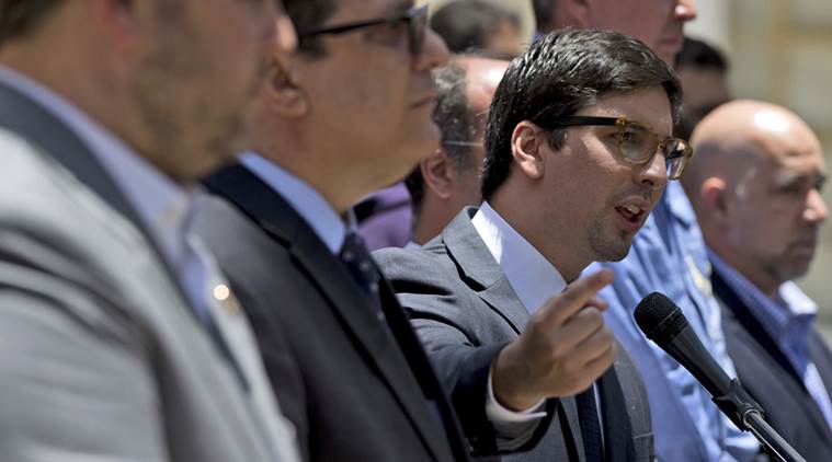 Venezuelan opposition leader seeks refuge at Chilean embassy