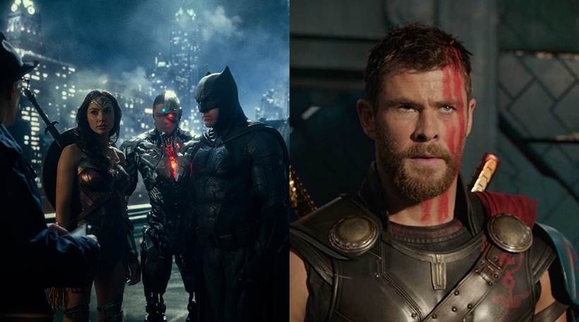 thor ragnarok justice league box office in india