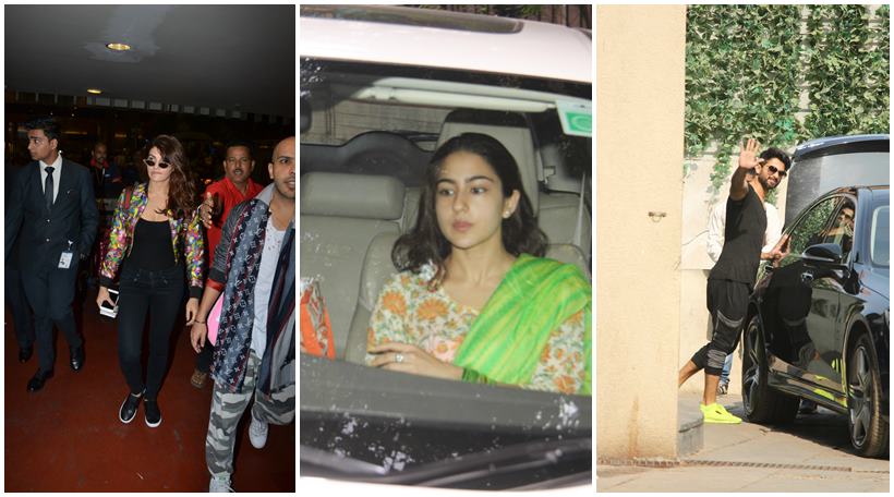 bollywood celebs, celeb photos, bollywood celeb photos, jacqueline fernandez, shahid kapoor, sara ali khan,