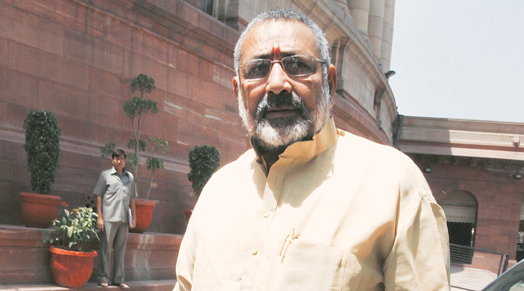 Indian Muslims Ram S Descendants Should Help Build Temple Says Giriraj Singh The Indian Express