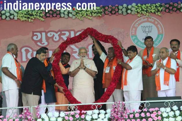 Gujarat elections, gujarat assembly elections 2017, Gujarat elections campaign pictures, modi morbi rally, rahul gandhi, hardik patel