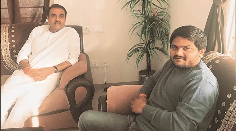 Nationalist Congress Party (NCP), Praful Patel, Hardik Patel, Gujarat Assembly Elections, Gujarat Polls, GUJARAT ELECTIONS, India news, indian express news 