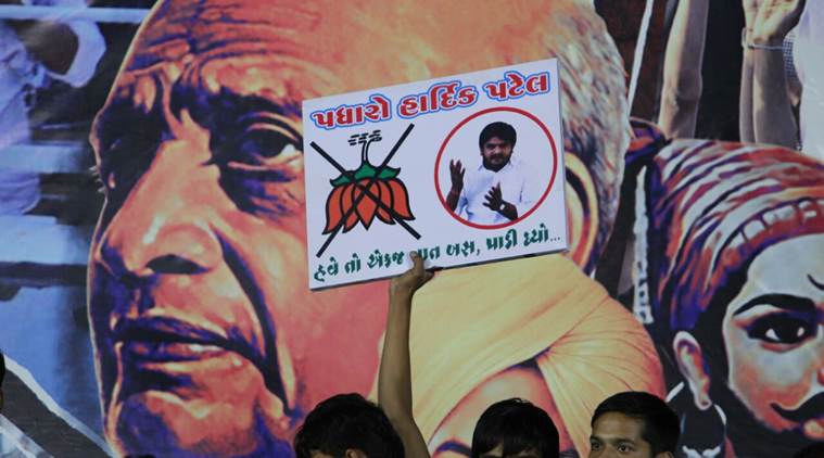 Hardik Patel campaigns ahead of Gujarat elections