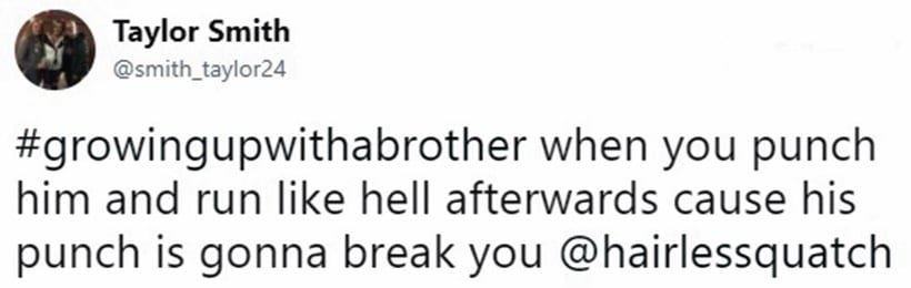 hilarious brother sister tweets, funniest tweets on siblings, funniest tweet collection on siblings, hilarious tweets on brother sister relationship, indian express, indian express news