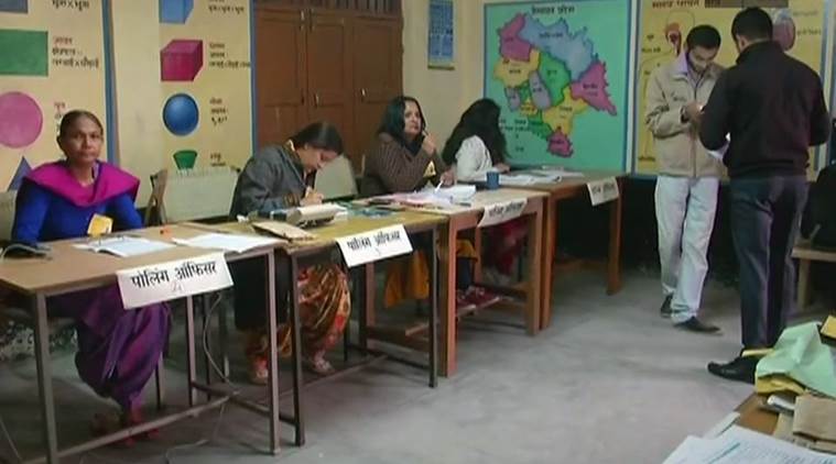 Himachal Pradesh Assembly Elections 2017, Virbhadra Singh, BJP, Prem Kumar Dhumal, Congress, Himachal Pradesh voting, VVPAT machines, India news, Indian Express
