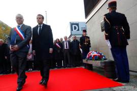 Paris attacks, homage, Emmanuel Macron pays homage, Paris attacks two years