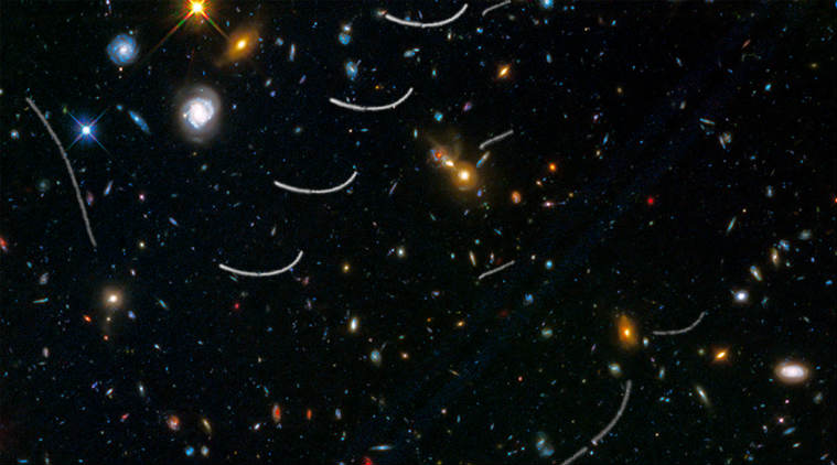 Nasas Hubble Telescope Finds Asteroids In Way Of Distant
