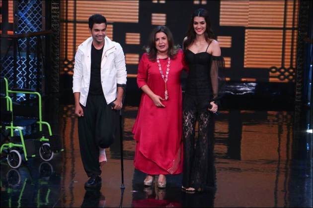 rajkummar rao kriti sanon, rajkummar rao, kriti sanon, farah khan