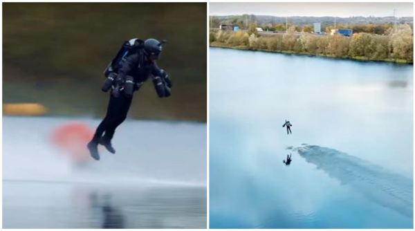 iron man, jet suit, iron man body suit, guinness book of world records, guinness world record, iron man world record, guinness world record body suit, fastest iron man body suit, real life iron man, indian express, indian express news