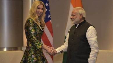 ivanka trump, Ivanka at GES 2017 Hyderabad