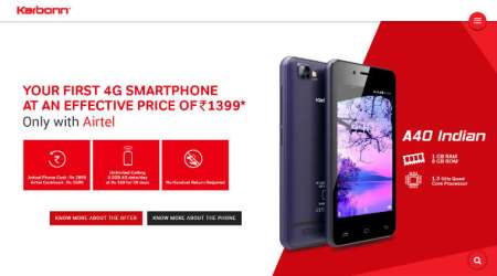 Airtel Karbonn A41 Indian A41 Power price in India features specifications