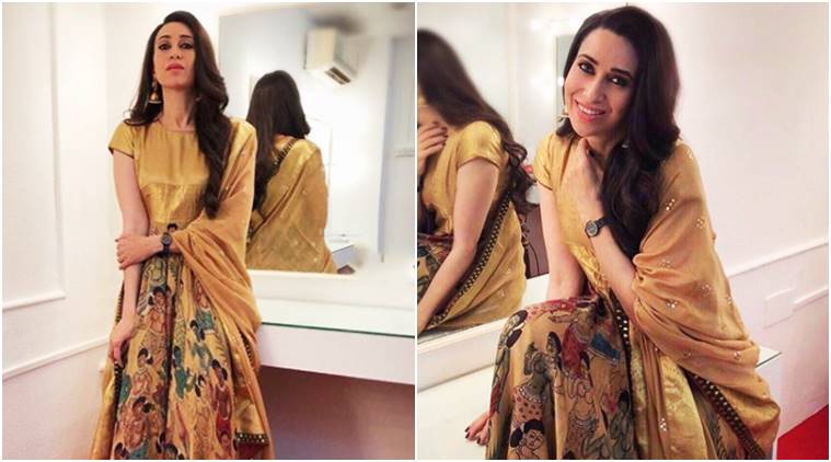 Karisma Kapoor Gives Some Serious Ethnic Goals In This Gaurang Shah