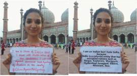 DU student Kawalpreet Kaur, Kawalpreet Kaur, Jama Masjid, DU student Tweet, Twitter, Kawalpreet Kaur Tweet, Pakistan Defence Twitter Handle, India News, Indian Express, Indian Express News