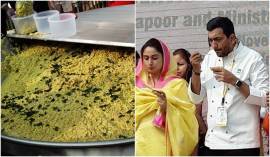 khichdi, world india food, world india food 2017, sanjeev kapoor, baba ramdev, akshya nayyar, union minister harsimrat kaur, brand food of india, national food of india, Guiness record, biggest kichdi, indian express, indian express news