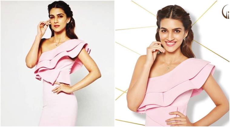 kriti sanon pink dress