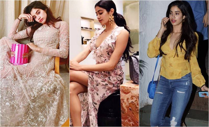 PICS: Jahnvi Kapoor makes stylish appearance wearing only a hoodie