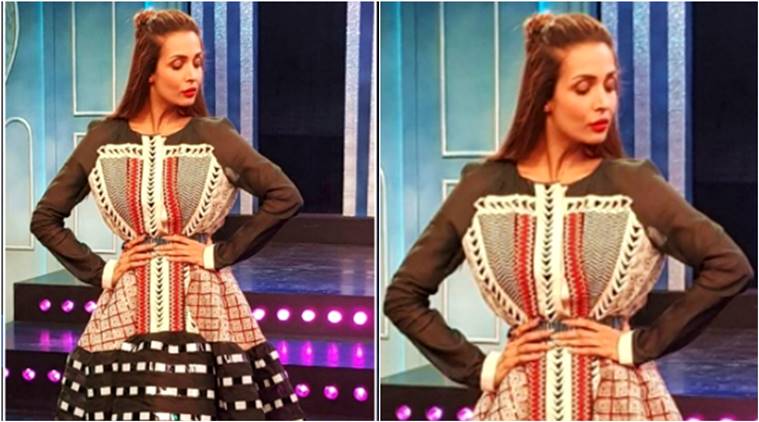 malaika arora, malaika arora fashion, malaika arora latest photos, malaika arora style, amit aggarwal, india's next top model, india's next top model season 3, intm, intm season 3, intm 2017 malaika arora news, malaika arora indian express, indian express news
