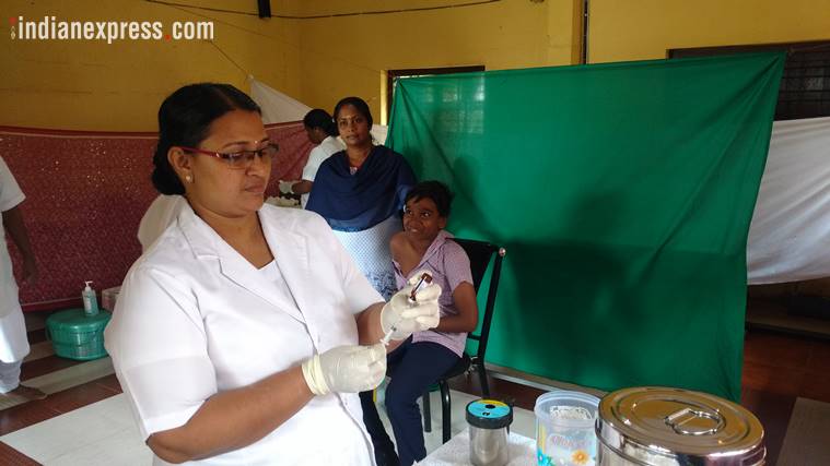 kerala vaccination, kerala vaccination mission, Pinarayi Vijayan, kerala development model, kerala vaccination programme, kerala vaccination, Malappuram, Malappuram, india news, kerala news, indian express