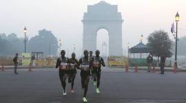 Delhi Half Marathon, Delhi Poor Air Quality, Delhi Air Quality, Delhi Pollution, Delhi Air Pollution, Delhi Bad Weather, Delhi Poor Weather, Delhi News, India News, Indian Express, Indian Express News