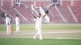 Mayank Agarwal, Ranji Trophy 2017, Mayank Agarwal Karnataka, Mayank Agarwal runs, Mayank Agarwal century, Mayank Agarwal hundred, batting, Karnataka vs Railways, sports news, cricket, Indian Express