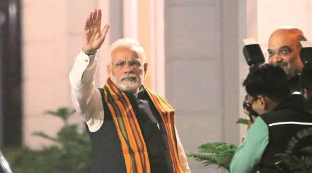 Narendra Modi on construction of roads