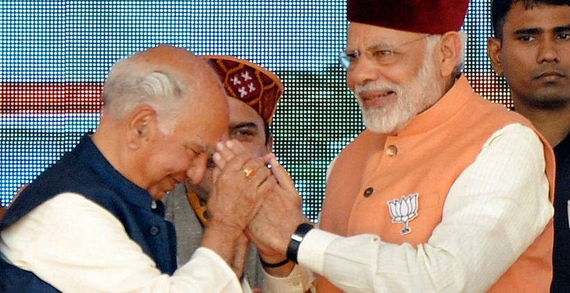 himachal pradesh elections, narendra modi pics, narendra modi photos, narendra modi himachal pradesh photos, narendra modi campaigning in himachal photos, narendra modi, modi in himachal pradesh, narendra modi election campaign, virbhadra singh, modi attacks congress, india news, indian express news