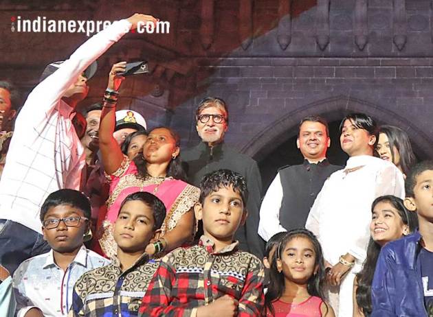 amitabh bachchan, devendra fadnavis, 26/11 victims, 2008 mumbai terror attacks, indian express, stories of strength, indian express