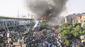 garib nagar fire, bandra fire, Behrampada fire, mumbai slum fire, bmc, indian express