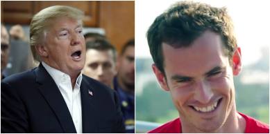 Andy Murray responded jokingly to Donald Trump's tweet