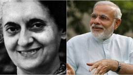 Indira Gandhi, Narendra Modi, Former PM Indira Gandhi, PM Narendra Modi, PM Modi, Indian Express, Indian Express News