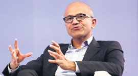 satya nadella, microsoft, cyber code of conduct, digital Geneva Convention, digital india, india digital infrastructure, Fourth Geneva Convention, india technology, satya nadella autobiography, cloud computing, computing industry, digital tracking, indian express