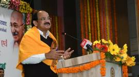 Vice President Naidu, Venkaiah Naidu, Hindi language , Hindi, Dakshina Bharat Hindi Prachar Sabha, India news, Indian Express News
