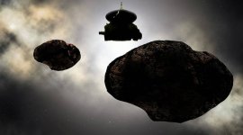 NASA New Horizons mission, flyby destination nickname, Kuiper Belt, MU69 informal name contest, Kuiper Belt Object, Pluto, binary orbiting pair, contact pair, multiple body system, farthest planetary encounter space flight, NASA Science Mission Directorate