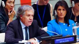 US Ambassador Nikki Haley, Nikki Haley, Venezuela, UN, UN meeting, Russia, China, World News, Latest World News, Indian Express, Indian Express News