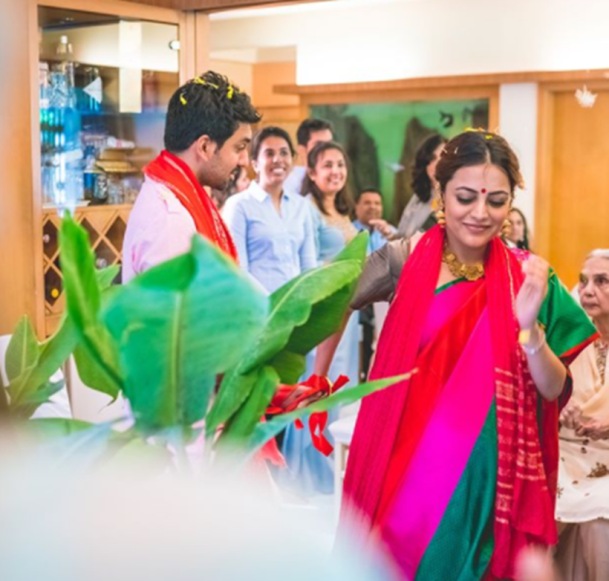 PHOTOS: Kajal Aggarwal attends sister Nisha Aggarwal’s baby shower