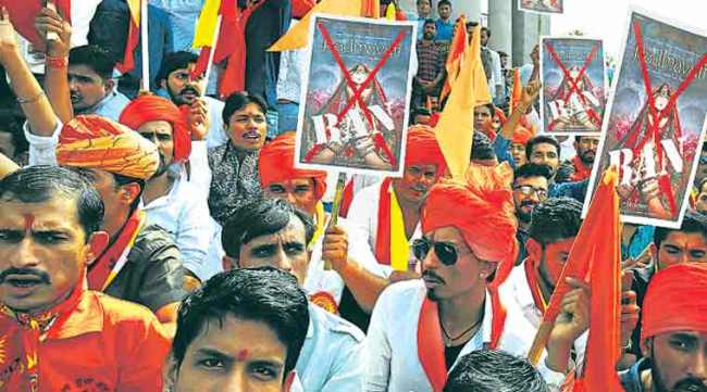 padmavati, karni sena, rajput, vandalise halls, padmavati release, censor board, indian express