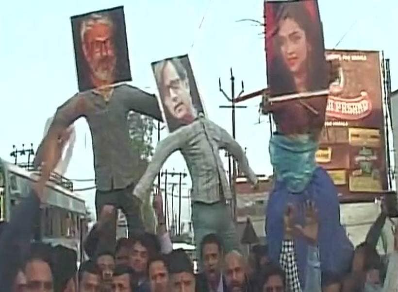 sanjay leela bhansali deepika padukone padmavati has been mired by protests