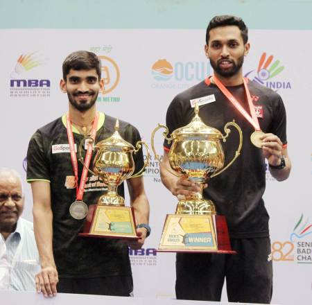 hs prannoy, kidambi srikanth, senior national badminton championships