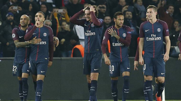 UEFA Champions League PSG sail into Round of 16 with 50 thrashing of