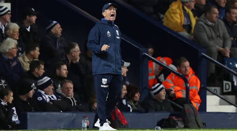 west bromwich albion manager Tony pulis