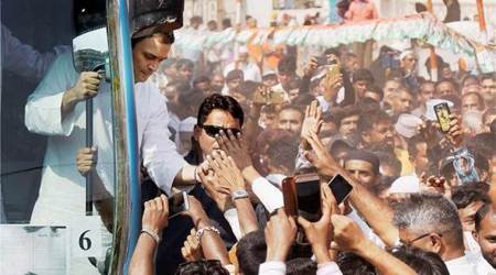 Rahul Gandhi, Rahul Gandhi in Gujarat, Rahul on ease of doing business, Rahul Gandhi attacks Modi, Rahul Gandhi on GST, Rahul Gandhi on demonetisation, Arun Jaitley, Rahul Gandhi on farm loan waiver, Hardik Patel, Alpesh Thakor, Gujarat model, Tata Nano, Gujarat news