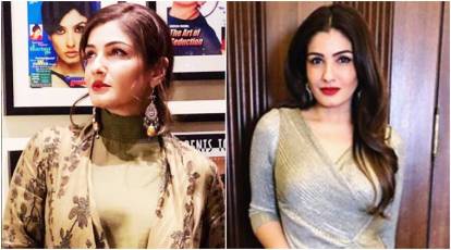 11 classy outfits worn by birthday girl Raveena Tandon that will
