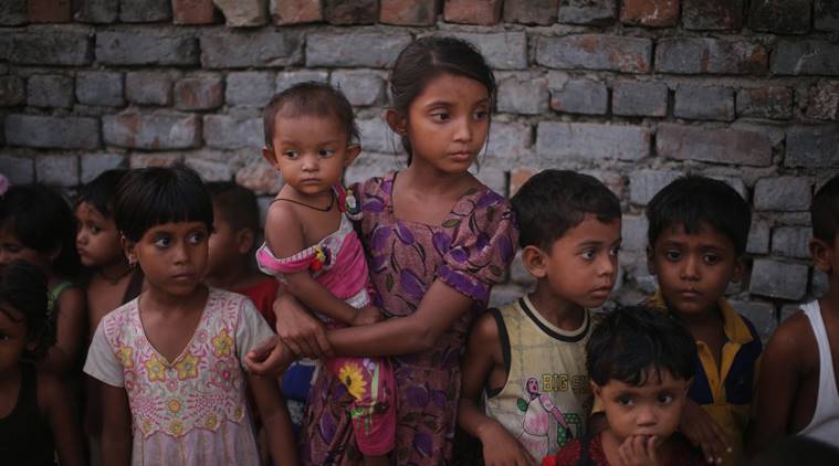 rohingya muslims, rohingya muslims delhi, rohingyas in delhi, Khajoori Khas rohingya refugees