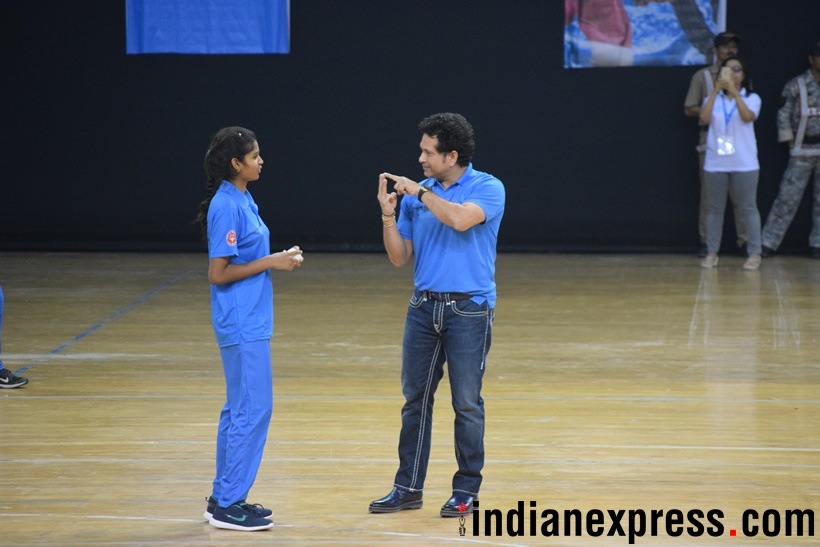 Sachin Tendulkar photos, Tendulkar photos, World Children's Day 2017, World Children's Day photos, Cricket photos