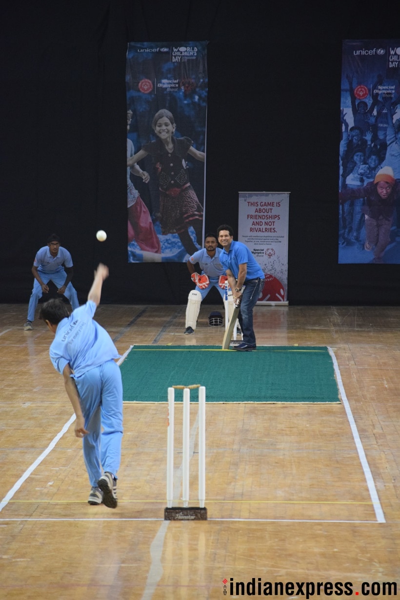 Sachin Tendulkar photos, Tendulkar photos, World Children's Day 2017, World Children's Day photos, Cricket photos